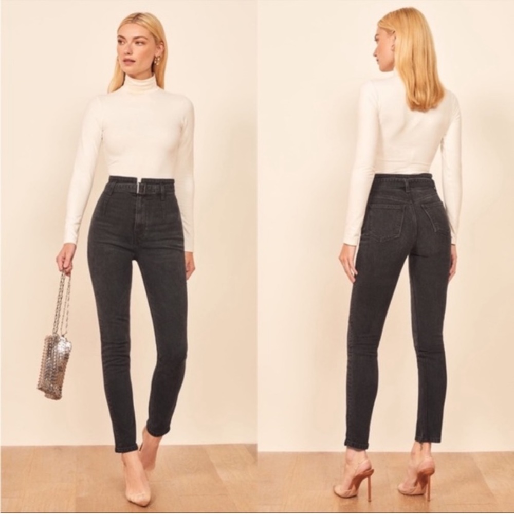 NEW Reformation Kayo High Waist Skinny Jeans in Erie